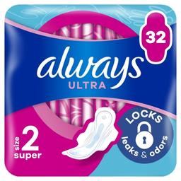 Гігієнічні прокладки Always Ultra Super (Розмір 2) 32 шт.