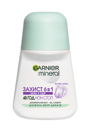 Дезодорант-антиперспирант Garnier Mineral Защита 5 Весенняя свежесть, шариковый, 50 мл