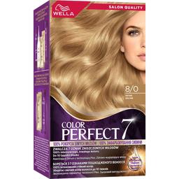 Стойкая крем-краска для волос Wella Color Perfect 8/0 Светло-русый (4064666598376)