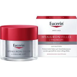Ночной крем Eucerin Hyaluron-Filler+Volume-Lift с лифтинг-эффектом для восстановления контура лица, 50 мл