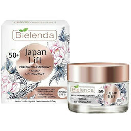 Денний ліфтинг крем для обличчя Bielenda Japan Lift 50+, SPF 6, 50 мл