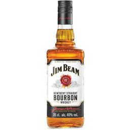 Виски Jim Beam White Kentucky Staright Bourbon Whiskey, 40%, 0,35 л
