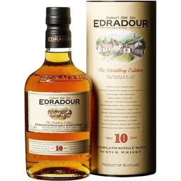Виски Edradour 10 yo Single Malt Scotch Whisky 40% 0.7 л в тубусе