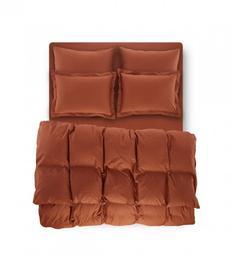 Комплект постельного белья Penelope Catherine brick red, хлопок, семейный (200х160+35см), коричневый (svt-2000022292788)