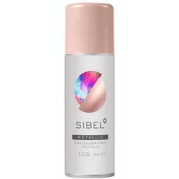 Спрей-краска для волос Sibel Metallic Hair Colour Spray, розовое золото, 125 мл