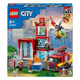 Конструктор LEGO City Пожарная часть, 540 деталей (60320)