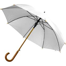 Зонт-трость Bergamo Toprain, белый (4513106)