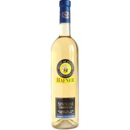 Вино Hafner Late Harvest Chardonnay, біле, солодке, 9,5%, 0,75 л (812089)