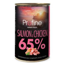Вологий корм для собак Profine Salmon and Chicken, з лососем і куркою, 400 г