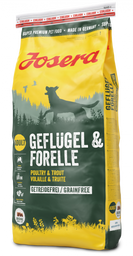 Беззерновий сухий корм для собак Josera Geflugel&Forelle, з домашньою птицею і фореллю, 0,9 кг