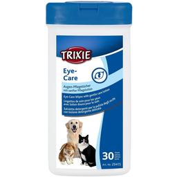 Серветки Trixie для догляду за очима собак та котів, 30 шт.