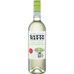 Вино Gatto Matto Pinot Grigio delle Venezie, біле, сухе, 0,75 л