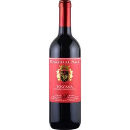 Вино Poggio al Sale Rosso Toscano IGT, красное, сухое, 0,75 л