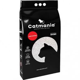 Бентонітовий наповнювач Catmania натуральний білий, 10 л (10л Красный)