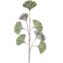 Гілочка декоративна Lefard Гінкго білоба, 73 см, зелений (66-157)