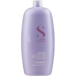 Бессульфатный шампунь для разглаживания волос Alfaparf Milano Semi Di Lino Smooth Smoothing Low Sulfate Free Shampoo, 1000 мл