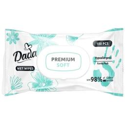 Вологі серветки для дітей Dada Premium Soft, 100 шт.
