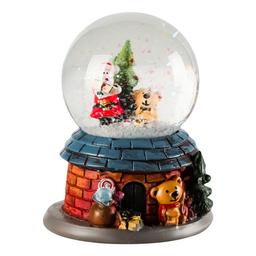 Новогоднее украшение Offtop Снежный шар в ассортименте (855101)