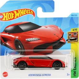Базовая машинка Hot Wheels HW Exotics Koenigsegg Gemera красная (5785)