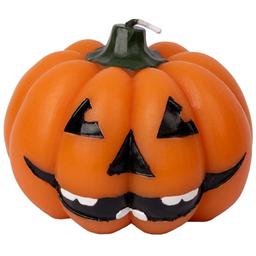 Свічка Yes! Fun Halloween Веселий гарбуз, 10х8 см, помаранчевий (974290)