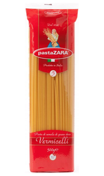 Вироби макаронні Pasta Zara Паста Вермічеллі, 500 г (599479)