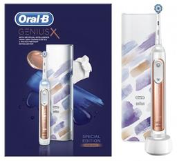 Электрическая зубная щетка Oral-B Special Edition Genius X Rose Gold, розовый