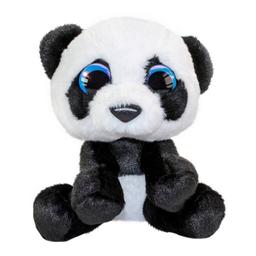 Мягкая игрушка Lumo Stars Панда Pan, 15 см, чорный с белым (55390)