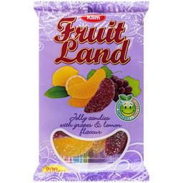 Мармелад Кlim Fruit Land виноград-лимон желейный 200 г (915367)