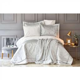 Набор постельное белье с одеялом Karaca Home Silvio s.yesili, евро, зеленый, 10 предметов (svt-2000022254076)