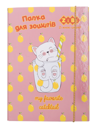 Папка для зошитів ZiBi Kids Line Cute Cat, на гумці (ZB.149683)