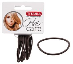 Набор эластичных резинок для волос Titania, 9 шт., 5 см, серый (7806)