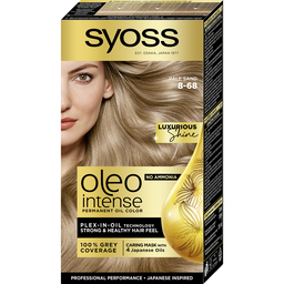 Стойкая краска для волос Syoss Oleo Intense 8-68, Жемчужный блонд, 115 мл