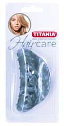 Зажим для волос Titania пластмассовый, 9 см, голубой (8018 B)