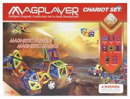 Конструктор магнитный Magplayer, 40 элементов (MPA-40)