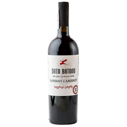Вино Dato Batono Saperavi-Cabernet, червоне, сухе, 11-12%, 0,75 л (854153)