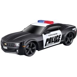 Уценка. Игровая автомодель Maisto Chevrolet Camaro SS RS Police, М1:24, чёрный (81236 black)