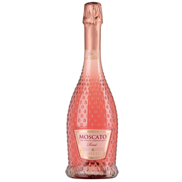 Ігристе вино Bosio Moscato Spumante Rosé, рожеве, солодке, 0,75 л