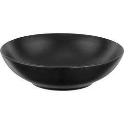 Тарілка супова Ardesto Molize, 20 см, чорна (AR2920MB)