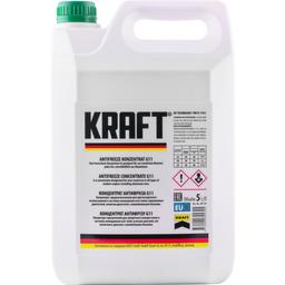 Концентрат антифризу Kraft G11, 5 л зелений