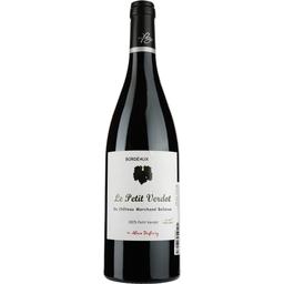 Вино Chateau Marchand Bellevue Le Petit Verdot per Alain Dufourg Bordeaux, красное, сухое, 0,75 л