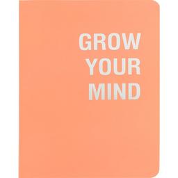Книга записная Axent Motivation Grow your mind A5 в клеточку 80 листов оранжевая (8700-5-A)