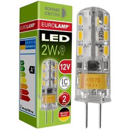 Светодиодная лампа Eurolamp LED, G4, 2W, 4000K, 12V (LED-G4-0240(12))