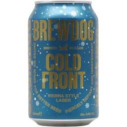 Пиво BrewDog Cold Front, бурштинове, 4,5%, з/б, 0,33 л