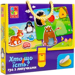 Гра з липучками Vladi Toys Хто що їсть (VT1302-27)