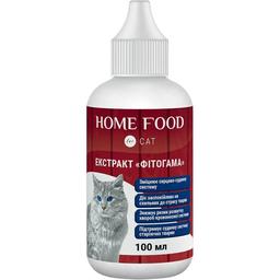 Харчова добавка для котів Home Food Фітогама для зміцнення серцево-судинної системи 100 мл