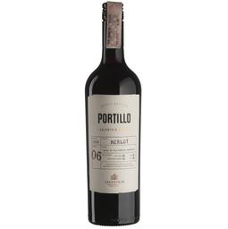 Вино Portillo Merlot, красное, сухое, 14%, 0,75 л (3581)