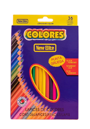 Набір кольорових олівців Colores, 36 кольорів