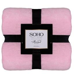 Текстиль для дома Soho Плед Pattern Pink, 200х230 см (1010К)