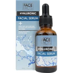 Гиалуроновая сыворотка для кожи лица Face Facts Hyaluronic Facial Serum 30 мл