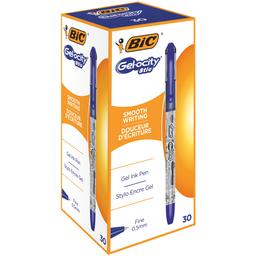 Ручка гелева BIC Gel-ocity Stic, 0,7 мм, синій, 30 шт. (CEL1010265)